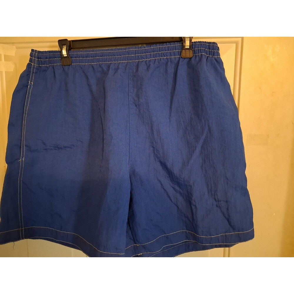 Pepsi Swim Trunks Shorts Mens XL Blue Mesh Lined Drawstring Advertising Logo
